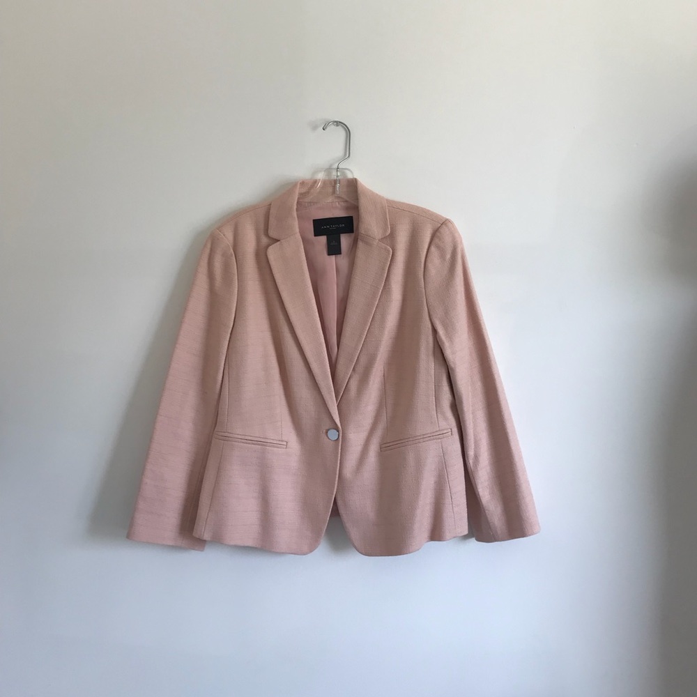 Ann Taylor Light Pink Blazer